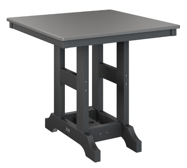 Berlin Gardens Garden Classic 33" Square Hammered Dining Table